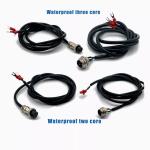 Nickel Plating Robot Wiring Harness M12 4 Pin Waterproof Cable Connector Cable