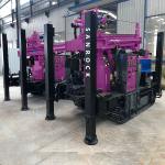 Rotary Borehole Water Well Rig Deep 500m Portable Hydraulic Water Well Drilling