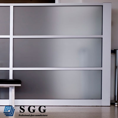 3mm to 19mm Frosted Bathroom Door Glass