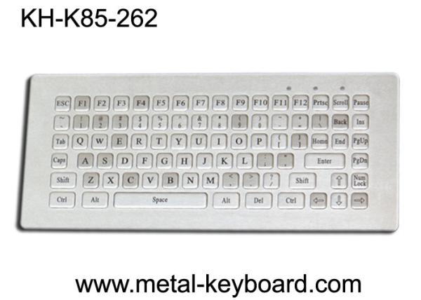 Buy cheap Water Resistant Stainless Steel Industrial Metal Keyboard 85 Keys Without Mouse from wholesalers