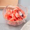 Buy cheap Gold Edge Clear Glass Mixing Bowls Machine Made Eco Friendly Serving Bowls from wholesalers