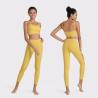 Buy cheap Breathable High Elastic Yoga Set Clothes Nylon Leggings And Sports Bra from wholesalers