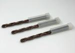 Multi Purpose Solid Carbide Drills Precision Twist Drill With 55HRC / 65HRC