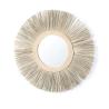 Buy cheap Wall Mounted Hanging Make Up Decoration Handmade Natural Seagrass Mirror from wholesalers