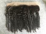 Brazilian Kinky Curly 13x4 Lace Top Closure Human Hair Ear To Ear Lace Frontal