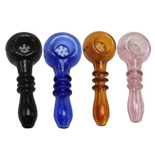Buy cheap Spoonful Silicone Dab 4 Inch Tobacco Glass Bongs from wholesalers