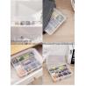 Buy cheap Girds Clear Plastic Organizer Box Storage For Washi Tape Tackle Box Jewelry Crafts Organizer, Container from wholesalers