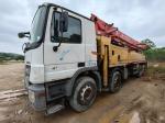 Hydraulic Machining Process 42m Concrete Boom Pump Putzmeister Truck Mounted