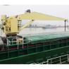 Buy cheap 15 Ton Deck Davit Marine Hydraulic Crane Straight Boom Arm Slewing from wholesalers