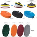 1.2 kg 32 Piece Power Scrubber Drill Brush Kit For Tile Sealants Bathtub