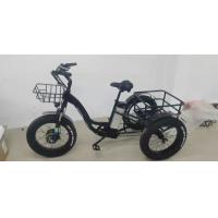Buy cheap 3 Wheel Tricycle Cargo Electric Bike Rear Engine Fat Tire Cargo Trike 500w 48v product