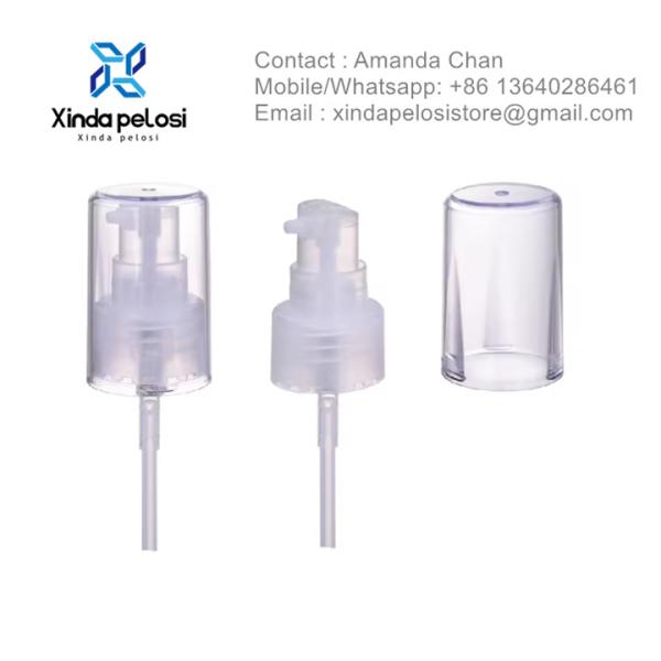 Buy cheap Plastic Foundation Bottle Pump Cream Treatment Pump With Cap from wholesalers