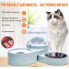 Buy cheap 2 In 1 Ceramic Pet Feeder Bowls Cat Water Dispenser 1.8L Automatic Water Refilling from wholesalers
