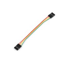 Buy cheap 2.54 mm Pitch 4 Pin Single Row Connector Electric Cable Assemblies ,UL1571 AWG product