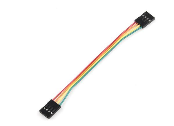 Buy cheap 2.54 mm Pitch 4 Pin Single Row Connector Electric Cable Assemblies ,UL1571 AWG 24 from wholesalers