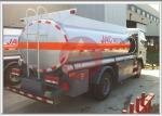JAC Fuel Oil Truck 6000l Container Capacity 280hp Motor Power Seamless Tank