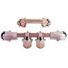 Buy cheap Pink Color Funeral Casket Handles Model 16# Environmental Friendly ABS Material from wholesalers