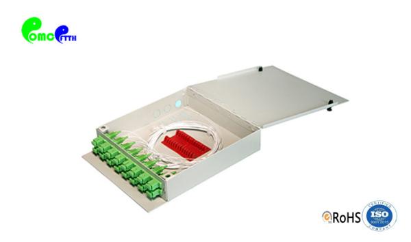 Buy cheap SC 16F Fiber Termination Box Shock Resistance One Inlet Port 16 Ports Outlet from wholesalers