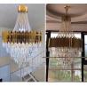 Buy cheap Led Crystal Chandelier For Living Dining Room Round Rectangle hotel lobby chandelier(WH-CY-239) from wholesalers