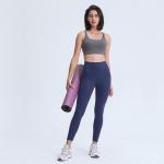 Women Cross Back Energy Bra Skin Friendly Yoga Sports Bras 220gsm