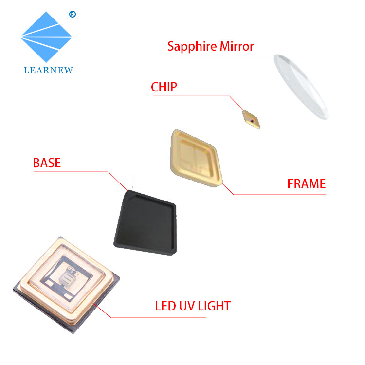 Medical Treatment UVB LED Chips 300NM 305NM 308NM 310NM 315NM 1watt