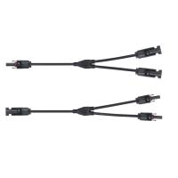 Buy cheap IP67 Y Branch Solar Panel Connectors 1000V DC Tin Plated Copper Material product