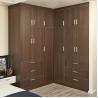 Buy cheap Modular Modern Wooden PVC Wardrobes Bedroom Wardrobe Sliding Door from wholesalers