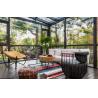 Buy cheap Low E Glass Glass Roof Sunroom Powder coating / Anodized / Electrophoresis Winter Sunroom from wholesalers