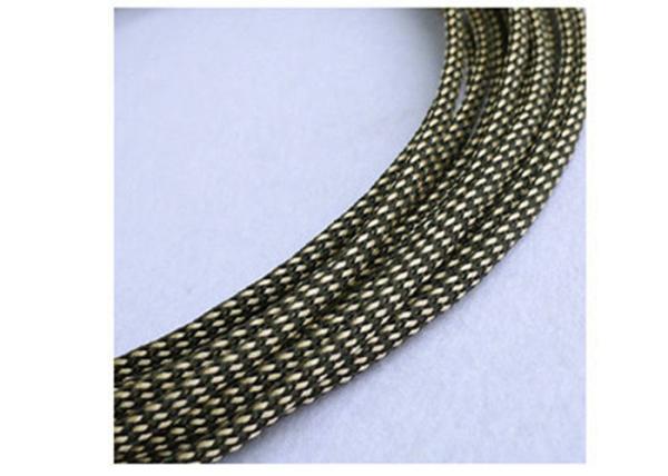 Buy cheap Electrical PET Expandable Braided Sleeving Black For Heat Insulation Cable Protection from wholesalers