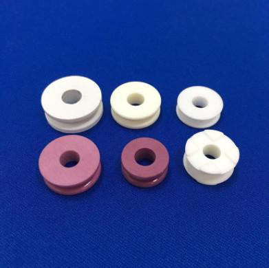 Buy cheap Textiles Al2O3 Ceramics High Purity Alumina Ceramic Rings Eyelets Corrosion Resistance from wholesalers