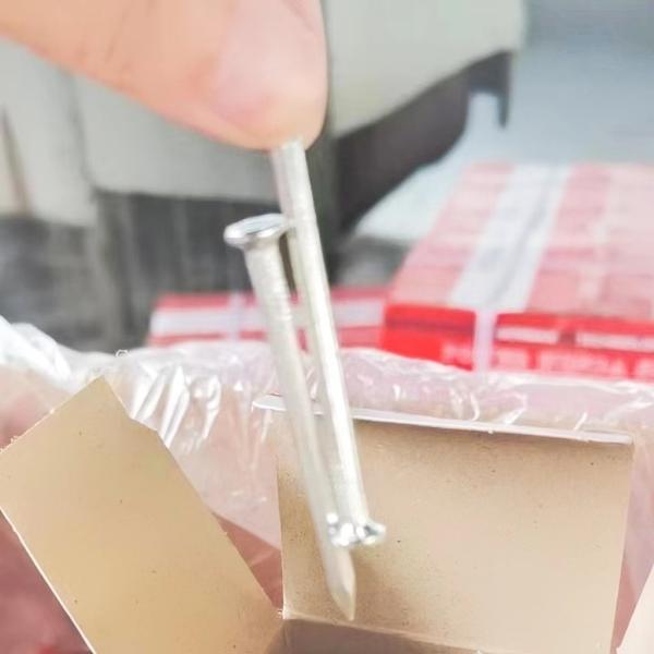 Buy cheap Magnetic 4 Inch 3 Inch Concrete Nails Hardnend Steel Galvanized from wholesalers