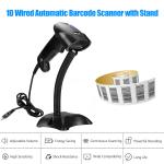 Desktop Barcode Image Scanner 1D 2D Hands Free For Inventary Store Supermarket
