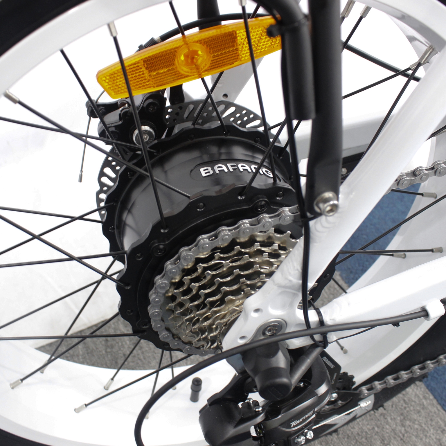 48V 500w Fat Wheel Electric Mountain Bikes For Hunting 20" Full Suspension Folding Ebike