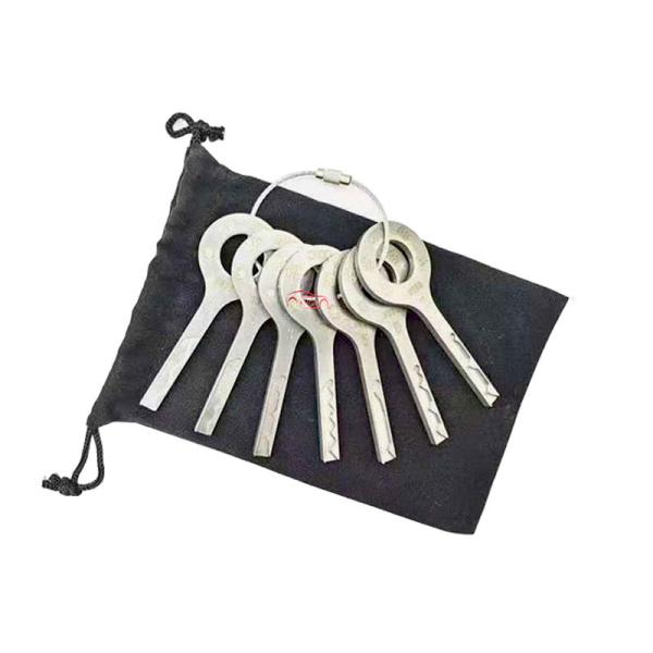 Buy cheap H66 7piece set of car lock-picking tools car locksmith tools is used to open car doors from wholesalers