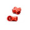 Buy cheap Fireproof Ductile Iron Grooved Pipe Fittings 3 Inch Ductile Iron Pipe Cross from wholesalers