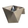 Buy cheap Metal iron casting flower planter special shape flower pot from wholesalers