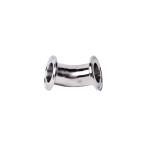 Round 45 Degree Welding Elbow Bend Pipe Fitting for Sanitary Stainless Steel 304