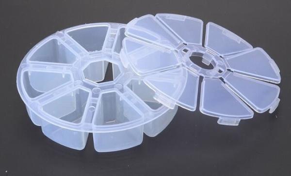 Buy cheap Adjustable 15 Compartment Plastic Clear Storage Box For Jewelry Earring Tool Container, odorlessness plastic storage box from wholesalers