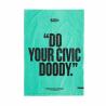 Buy cheap Matte Texture Biodegradable Dog Poop Bags Unscented Printed For Walking The Dog from wholesalers