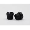 Buy cheap Plastic Black Tamper Evident Cap With Clear Insert 18mm Screw For Glass Bottles from wholesalers
