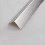 polished stainless steel angle trim brushed L shaped metal trim