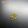 Buy cheap Yellow Uncut Synthetic HPHT Single Crystal Diamonds For Cutting Tools from wholesalers