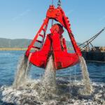 Dredging Clamshell Mechanical Grab Bucket 2peels Hydraulic Digging