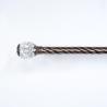 Buy cheap 22mm Anti Copper Curtain Pole Set Crystal Decorative Head from wholesalers