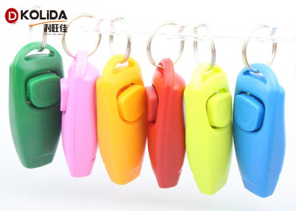 Buy cheap Colorful ABS Pet Training Clicker Dog Training Products 73x23x21mm from wholesalers