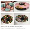 Buy cheap APET Blister 5 Tier Macaron Stand Laduree Macaron Display Tower from wholesalers