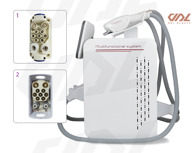 Portable 3 in 1 Multifunctional E-light IPL RF Nd Yag Laser Machine with 808 Diode Laser for Beauty Salon