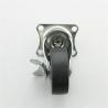 Buy cheap Gray TPR 1.5 Inch Home Caster Wheels Seamless 4 Mounting Hole from wholesalers