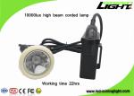 1.11W 10000lux 6.6Ah Rechargeable Mining Cap Lights