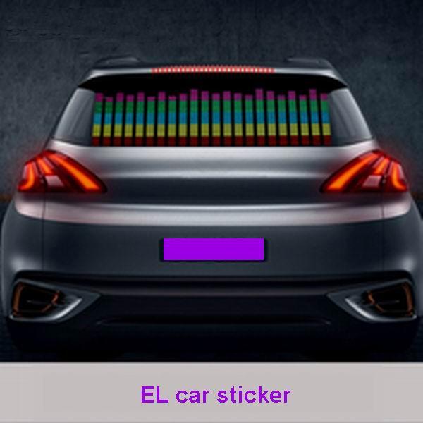 Buy cheap attention-attractive kinetic design equalizer el car sticker from wholesalers